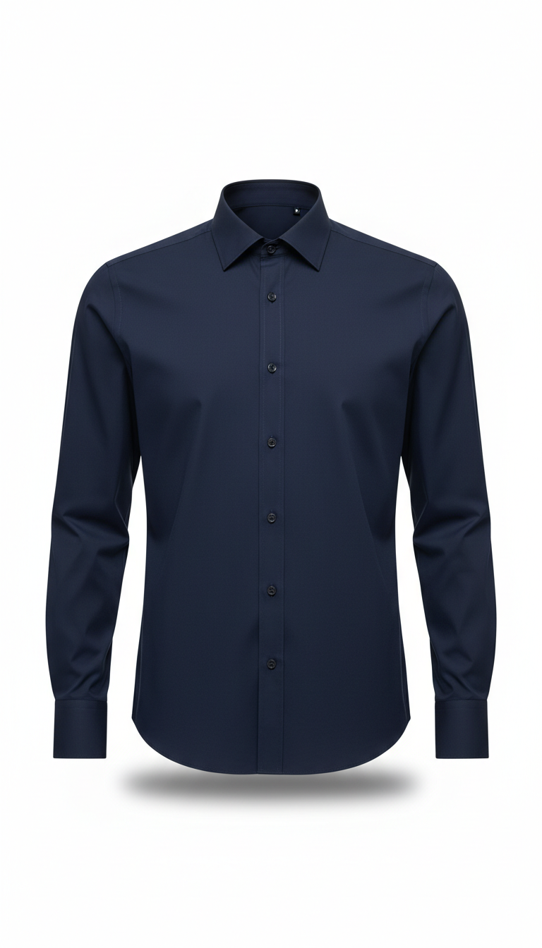 Midnight Navy Tailored Shirt