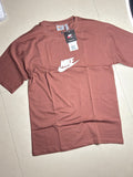 Brown Cotton T‑Shirt